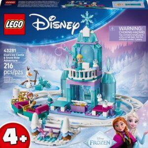 Konstruktorius LEGO® Frozen Elzos ledo pilis 43281, 216 vnt.