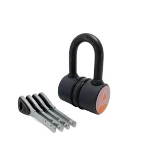 Pakabinama spyna ZN-S-55-A, juoda, 38 mm