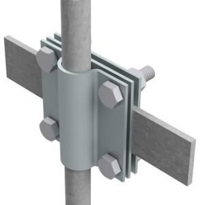 Jungtis įžeminimo strypui, su viela/juosta AH Hardt D20<40mm