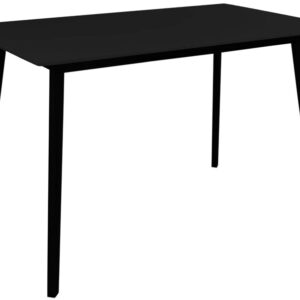 Valgomojo stalas House Nordic Vojens, juodas,120x70x75cm