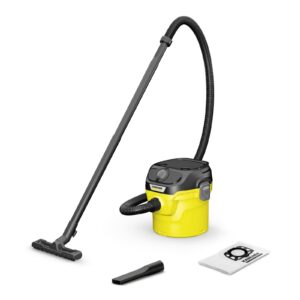 Vacuum Cleaner|KARCHER|Suction power 220 AW|Input power 1000 W|Dust capacity 12 L|Drum vacuum|Cleaning type dry&wet|Dust container Dust bag|Colour Black/Yellow|1.628-400.0