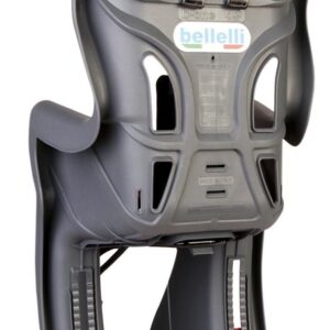 Vaikiška dviračio kėdutė Bellelli, pilka, galinė - Image 3