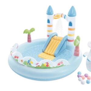 Baseinas, pripučiamas Intex UNICORN CASTLE 56148NP