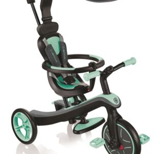 Triratukas Globber Explorer 4 in 1, žalias