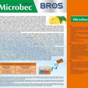 Bioaktyvatorius nuotekų duobėms Bros Microbec, 0.15 l - Image 2