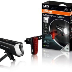 Dviračių žibintų rinkinys Osram LED, plastikas, juoda - Image 3