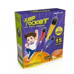 Lauko žaislas Jump Rocket, įvairių spalvų