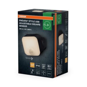 Šviestuvas lauko Endura LED 3W 3K 265lm IP54 Sensor - Image 3