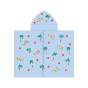 Pončas Spokey PALM BL, mėlynas, 175 cm x 70 cm