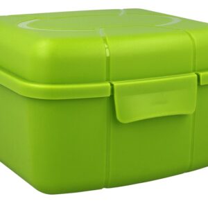 DĖŽUTĖ MAISTUI ĮVAIRIŲ SPALVŲ 13X12X8CM