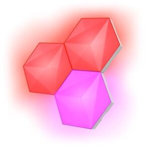 SIST APŠV VYBZ RGB HEXAGON PANELS 3-PACK