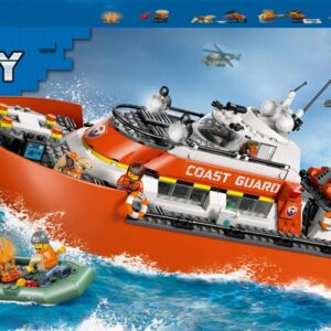 Konstruktorius LEGO® City gelbėtojų kateris 60504, 742 vnt.