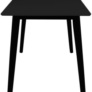 Valgomojo stalas House Nordic Vojens, juodas,120x70x75cm - Image 3