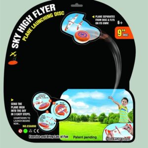 Skraidanti lėkštė Sky High Flyer, įvairių spalvų - Image 2