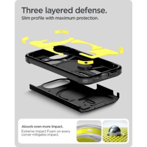 Spigen Tough Armor MAG MagSafe dėklas Google Pixel 10A juodos spalvos - Image 10