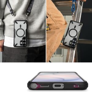 Ringke Fusion X dėklas Magnetic MagSafe Samsung Galaxy S26 Ultra juodos spalvos - Image 10