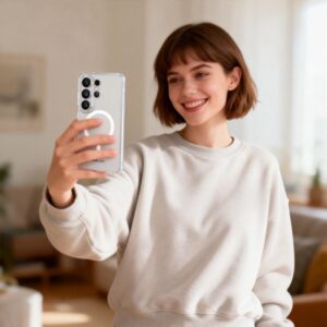 Tech-Protect FlexAir MagSafe Samsung Galaxy S26 Ultra skaidrus - Image 4