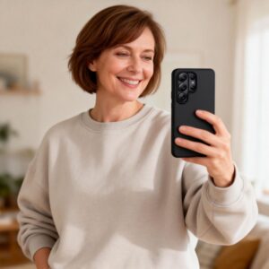 Tech-Protect MagMat Samsung Galaxy S26 Ultra Matte juodos spalvos - Image 5