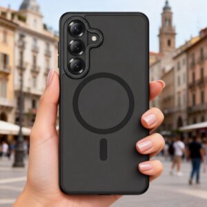 Tech-Protect MagCam MagSafe Samsung Galaxy S26+ Plus Matte juodos spalvos - Image 10