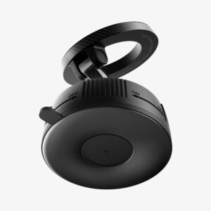 Spigen MFT36 VacuumLock Magnetic MagSafe Dashboard car mount juodos spalvos - Image 9