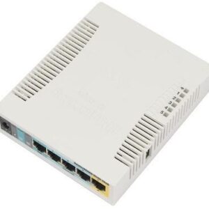 Access Point|MIKROTIK|IEEE 802.11b|IEEE 802.11g|IEEE 802.11n|1xUSB 2.0|5x10/100M|RB951UI-2HND