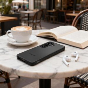 Tech-Protect MagMat Samsung Galaxy S26+ Plus Matte juodos spalvos - Image 8