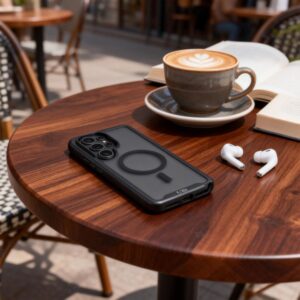 Tech-Protect Defense MagSafe Samsung Galaxy S26 Ultra Matte juodos spalvos - Image 5