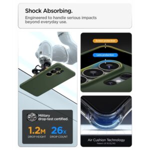 Spigen Nano POP MAG MagSafe dėklas Samsung Galaxy S26 Ultra Avo Green - Image 11