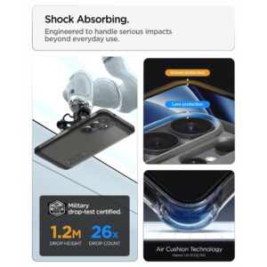 Spigen Tough Armor Mag MagSafe dėklas Samsung Galaxy S26 Ultra Gunmetal - Image 11