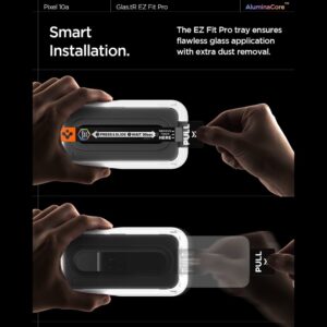 Grūdintas stiklas Spigen GLAS.TR "EZ FIT PRO AC" 2-PACK Google Pixel 10A SKAIDRUS - Image 11