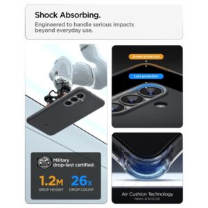 Spigen Nano POP Mag MagSafe dėklas Samsung Galaxy S26 Black sesame - Image 11