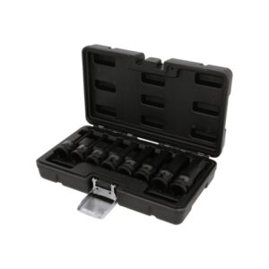 1/2" šešiakampių smūginių galvučių rinkinys KS TOOLS