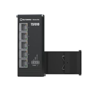 Switch|TELTONIKA|Switch type Unmanaged|Form factor DIN rail|5xRJ-45 ports|RJ-45 Ports Type Fast Ethernet (10/100)|5xFast Ethernet (copper) ports quantity|TSF010000000