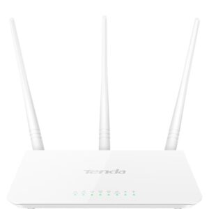 Tenda F3 belaidis maršrutizatorius Greitas eternetas Balta