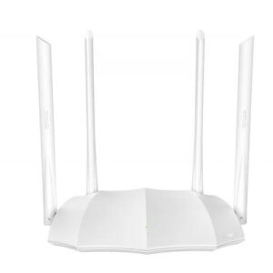 Tenda AC5 v3.0 1200MBPS DUAL-BAND ROUTER Dviejų dažnių belaidis maršrutizatorius (2,4 GHz/5 GHz) Fast Ethernet Balta