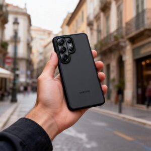 Tech-Protect MagMat Samsung Galaxy S26 Ultra Matte juodos spalvos - Image 7