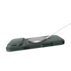 Spigen Optik Armor Mag MagSafe dėklas Apple iPhone 17 Pro Max Abyss žalios spalvos - Image 7