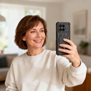 Tech-Protect TacticStand MagSafe Xiaomi POCO F8 Ultra Matte juodos spalvos - Image 11