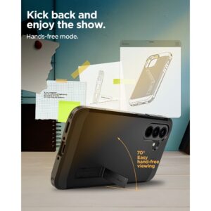 Spigen Tough Armor Samsung Galaxy A37 5G juodos spalvos - Image 12