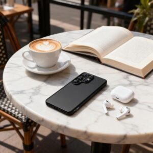 Tech-Protect MagMat Samsung Galaxy S26 Ultra Matte juodos spalvos - Image 8