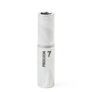 1/4" šešiakampė prailginta galvutė PROXXON 7mm