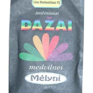 Medvilnės dažai, mėlyni - Image 1