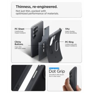 Spigen Nano POP Mag MagSafe dėklas Samsung Galaxy S26 Ultra juodos spalvos Sesame - Image 9
