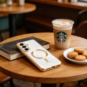 Tech-Protect MagFlex MagSafe Samsung Galaxy S26+ Plus Shiny aukso spalvos - Image 4