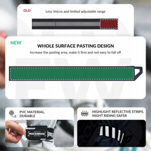 Rockbros reflective tape 49210008001 - green - Image 5