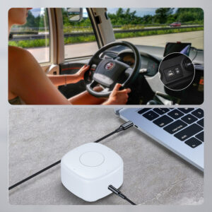 Choetech AUX007 Lighting / mini jack 3.5mm cable 1 m - black - Image 5