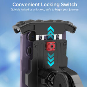 Choetech H067 adjustable bicycle phone holder - gray - Image 6