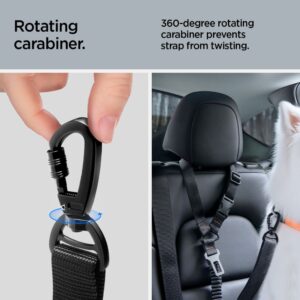 Spigen PS100 Universal Car Seat Belt Holder for pets juodos spalvos - Image 15