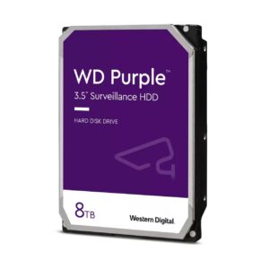 HDD|WESTERN DIGITAL|Purple|8TB|SATA 3.0|256 MB|5640 rpm|3,5"|WD85PURZ