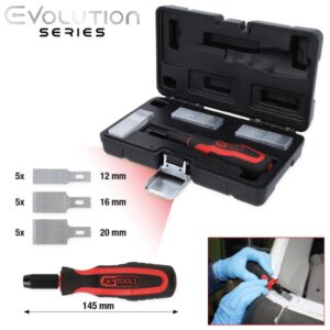 16 dalių plokščių gremžtukų rinkinys KS TOOLS - Image 4